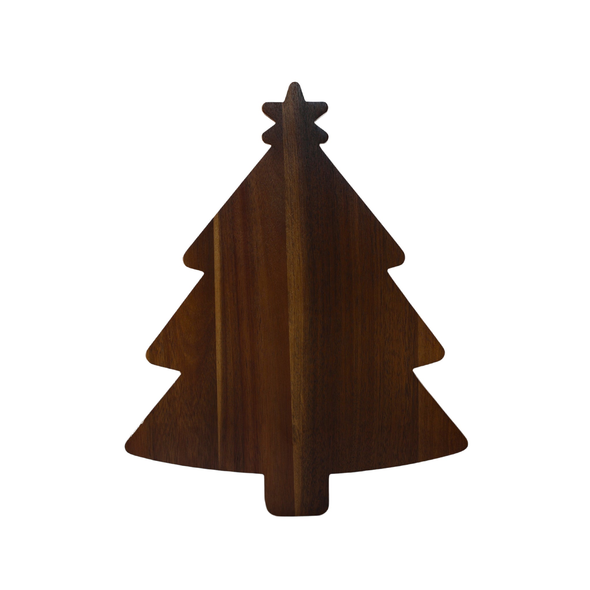 Holiday Tree Acacia Wood Board