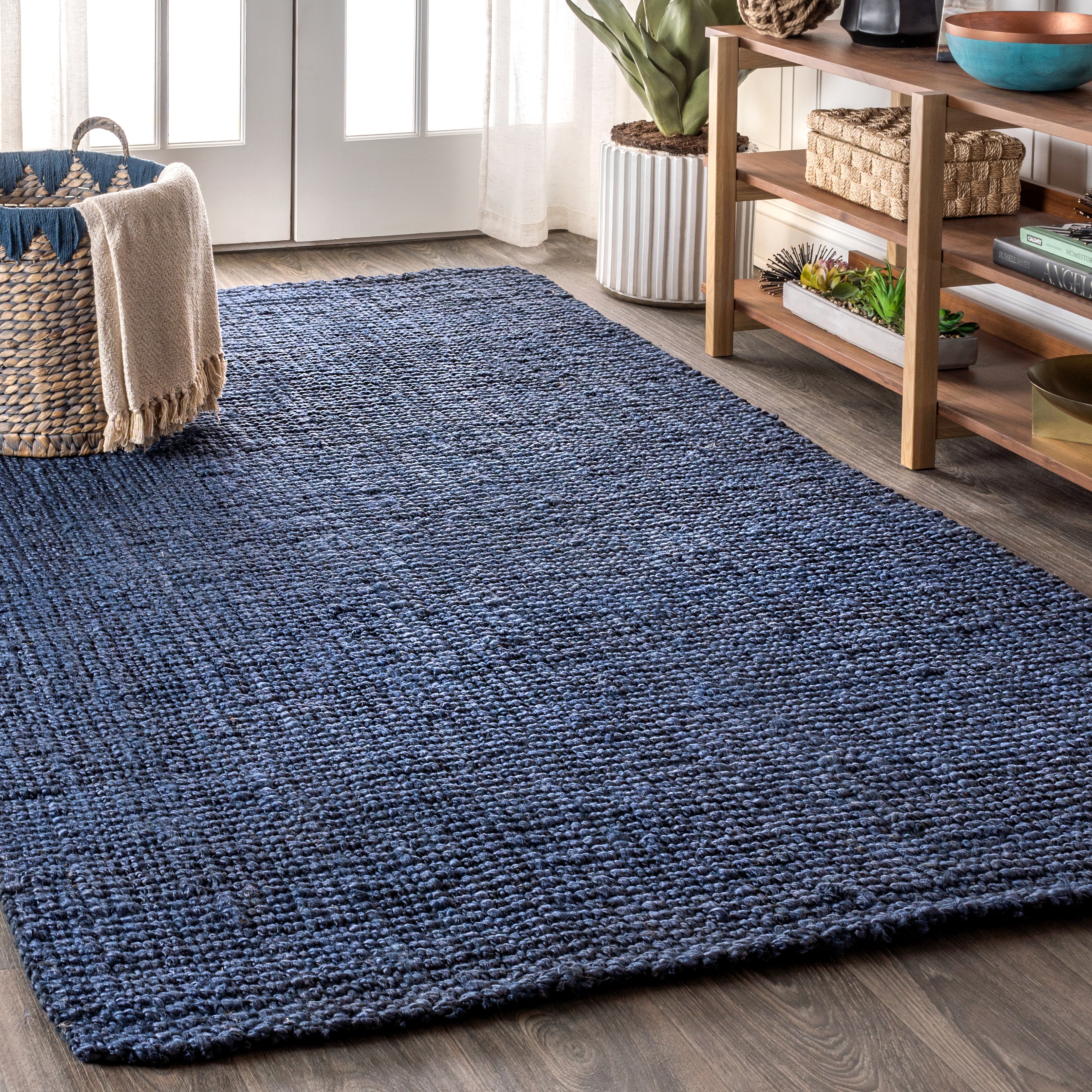 Pata Hand Woven Chunky Jute Area Rug