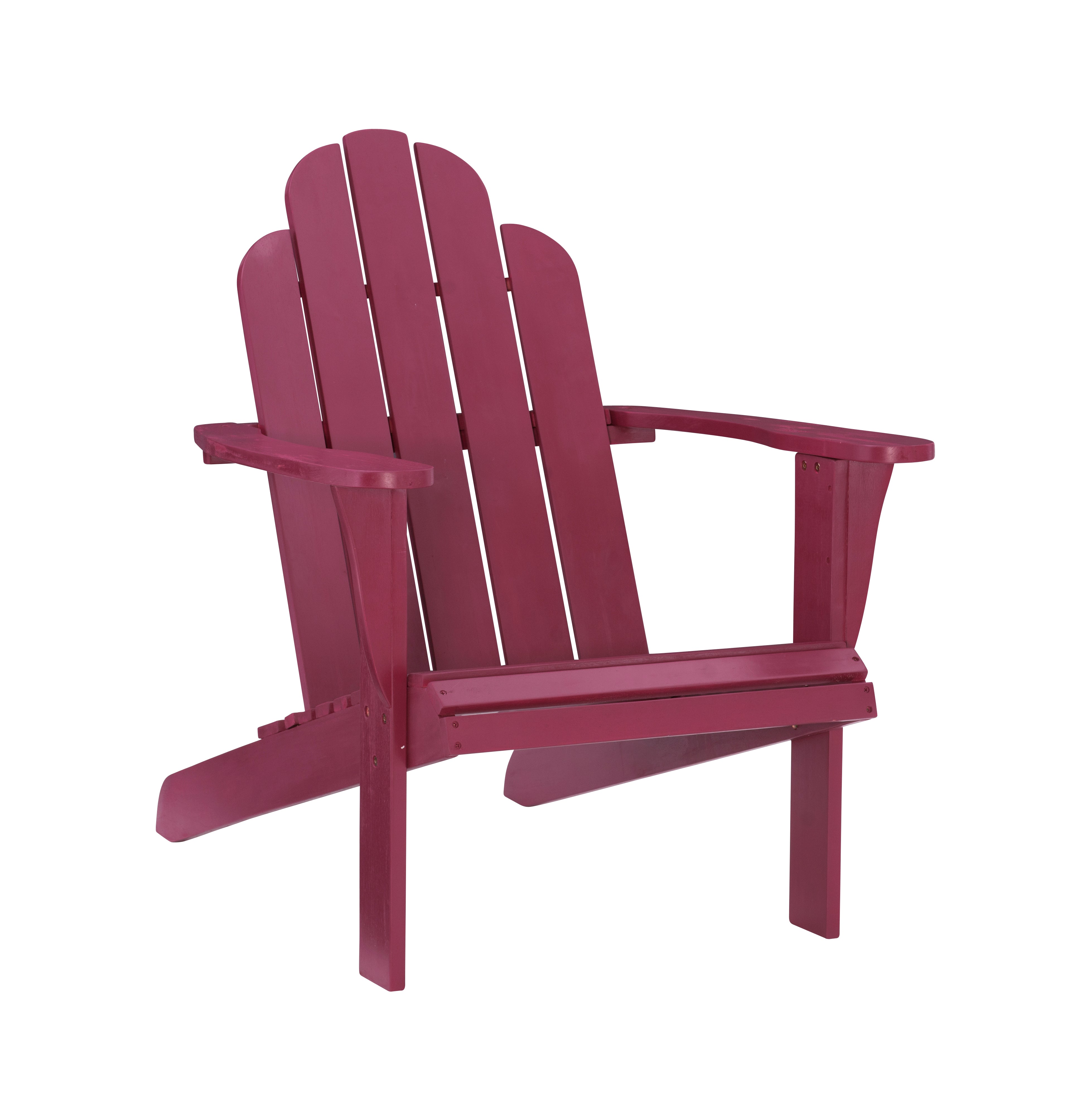 Adirondack Red Chair