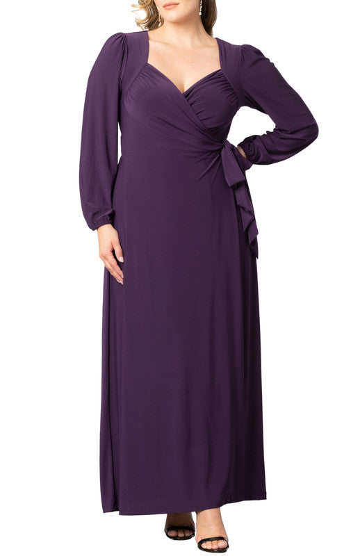 Modern Muse Wrap Gown - Plus