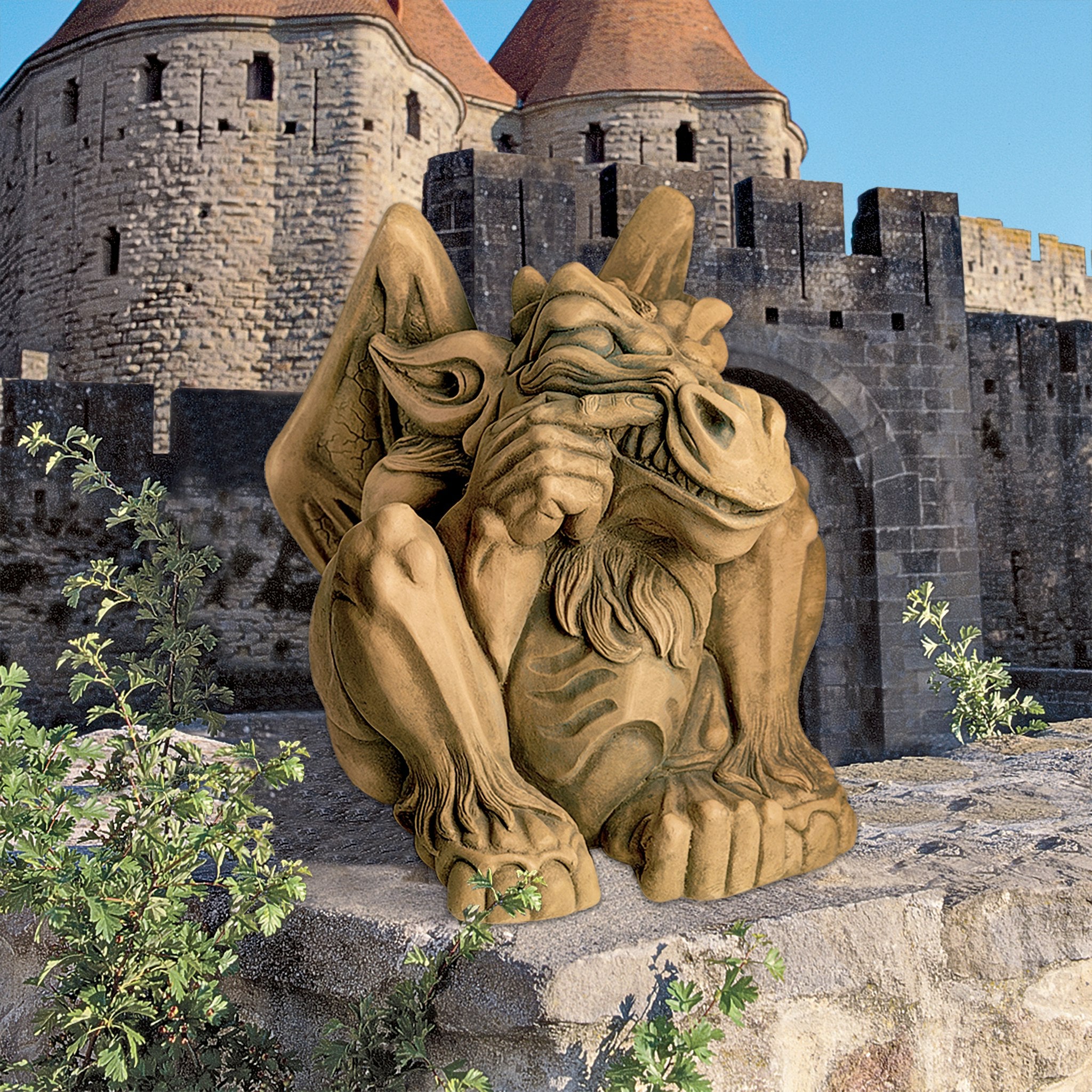 Feast on Fools Gargoyle Statue: Large