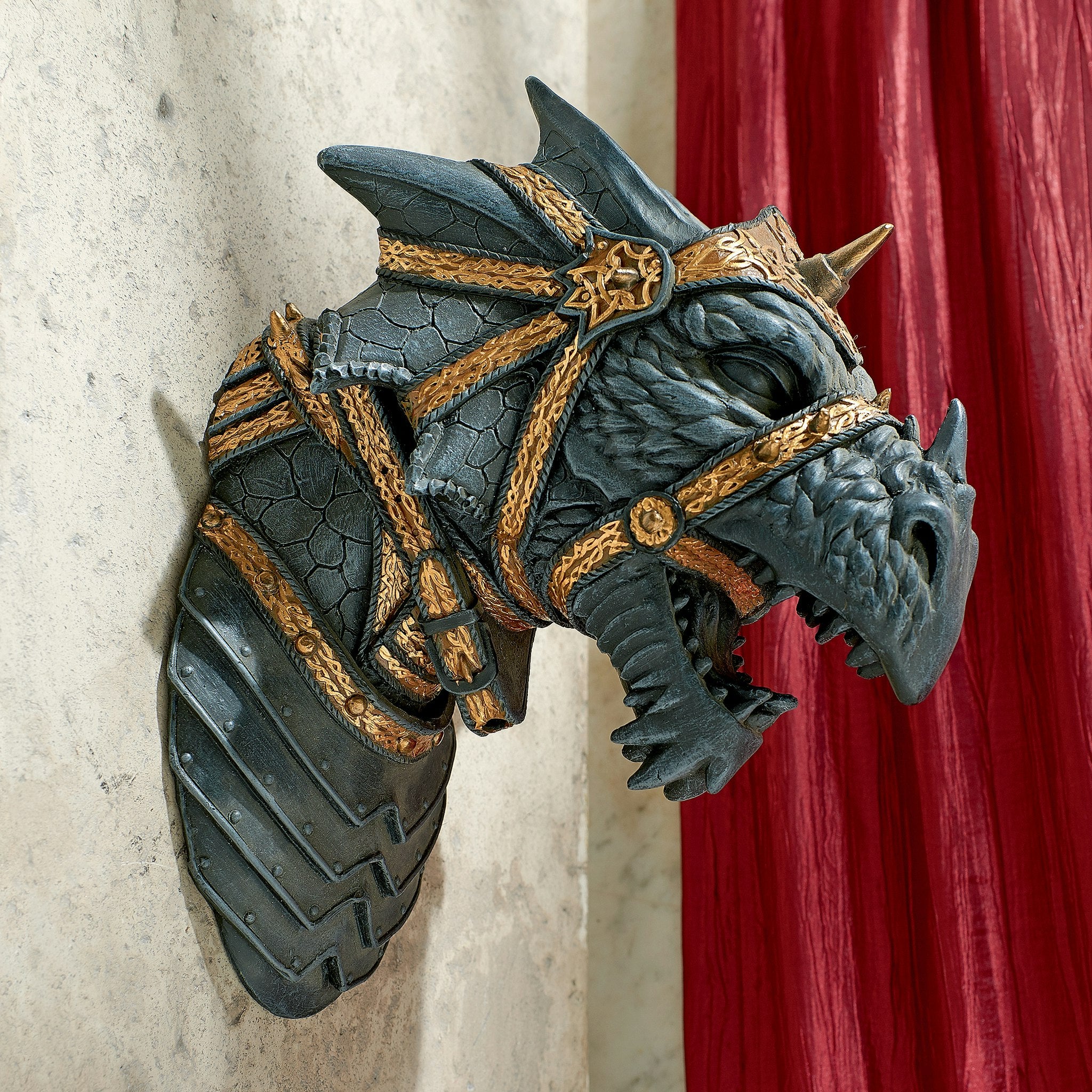 War Dragon Wall Sculpture