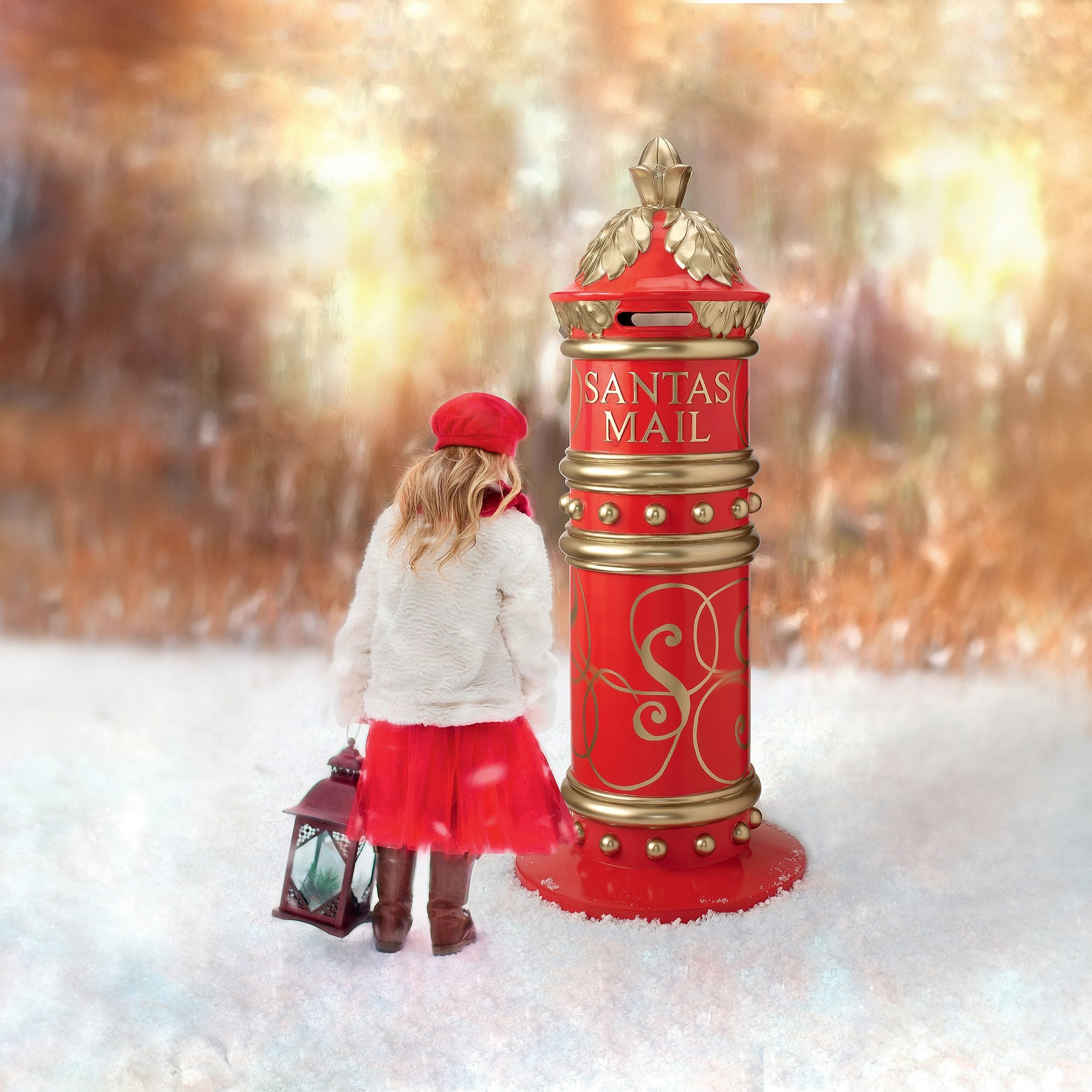 Santa's North Pole Holiday Mailbox