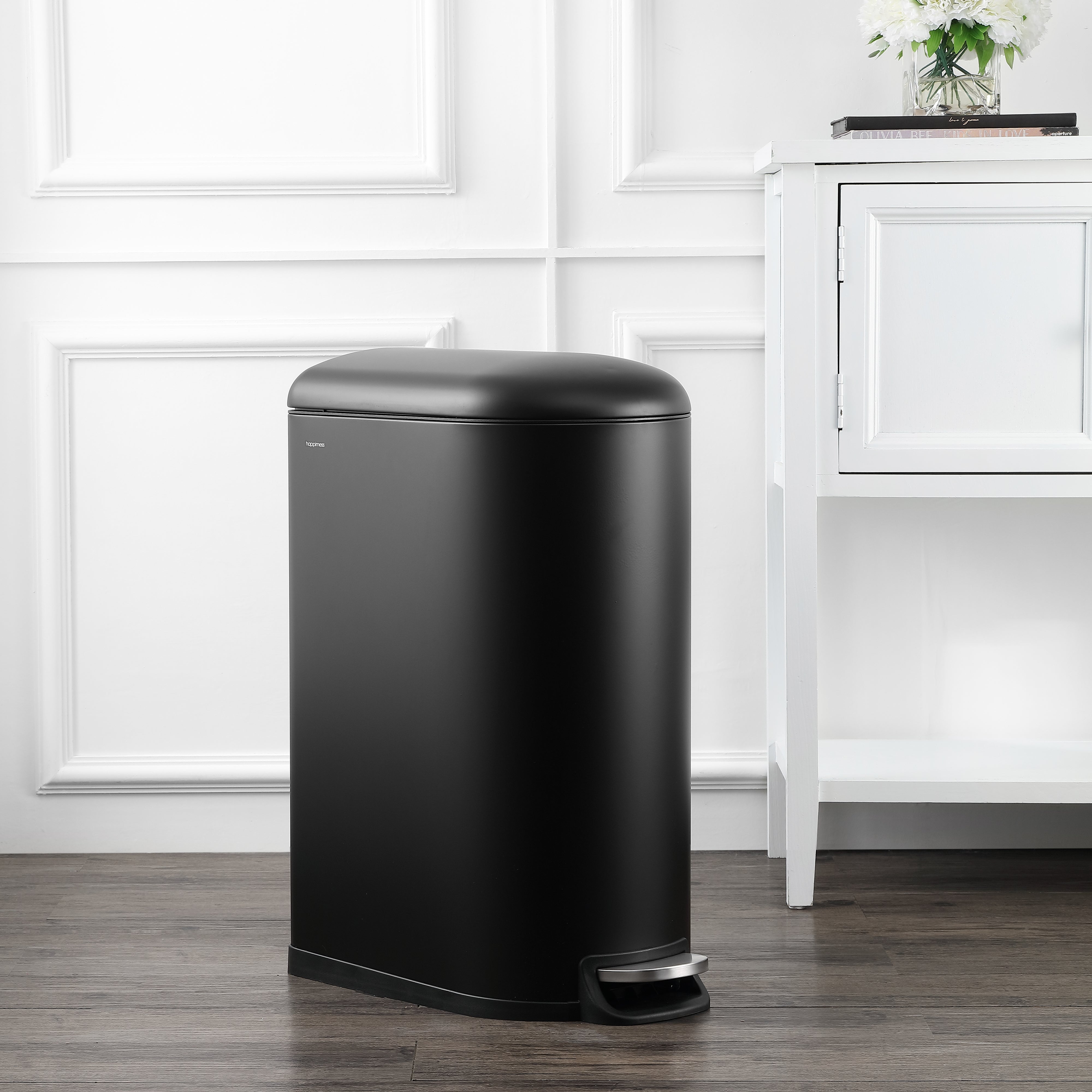 Roland Mini Step-Open Trash Can Compact