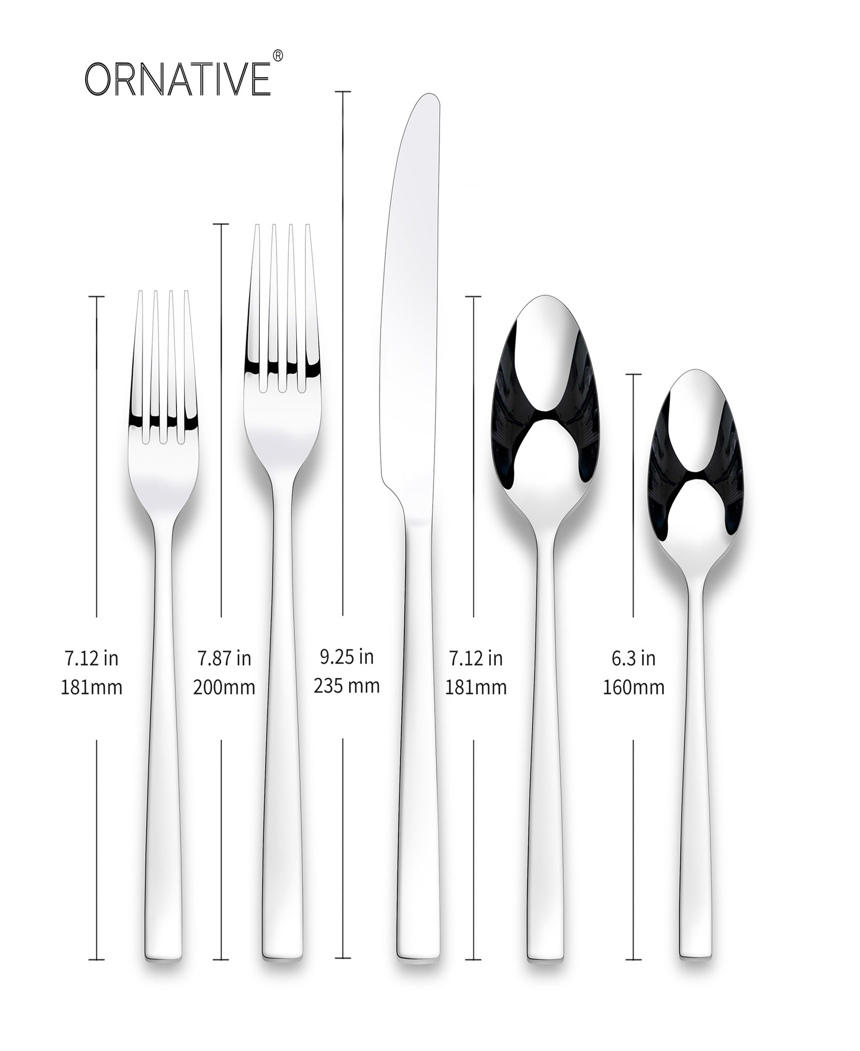 Lola 20 Pc Flatware Set