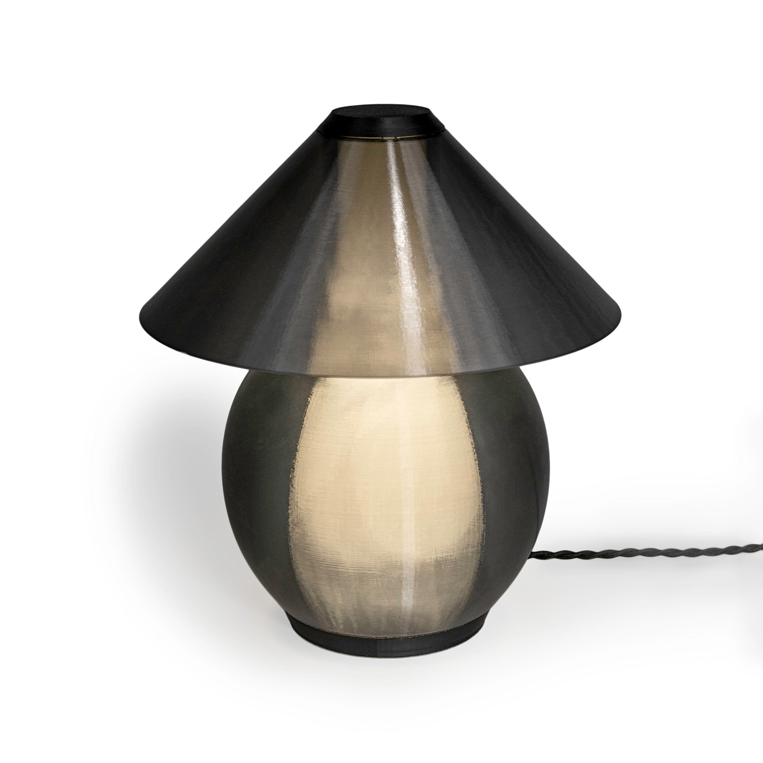 Opal Modern Contemporary Plant-Based PLA 3D Printed Dimmable LED Table Lamp