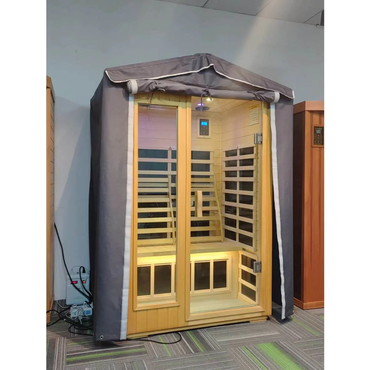 2-person far-infrared rain cover