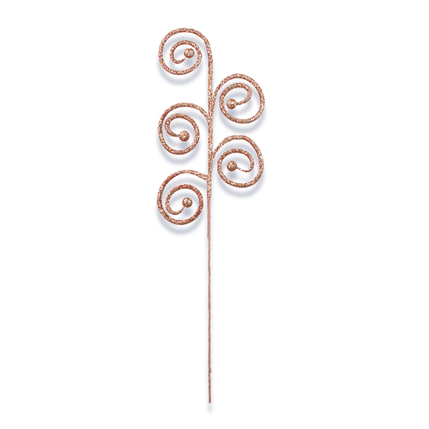 3 Pack Rose Gold Glitter Picks