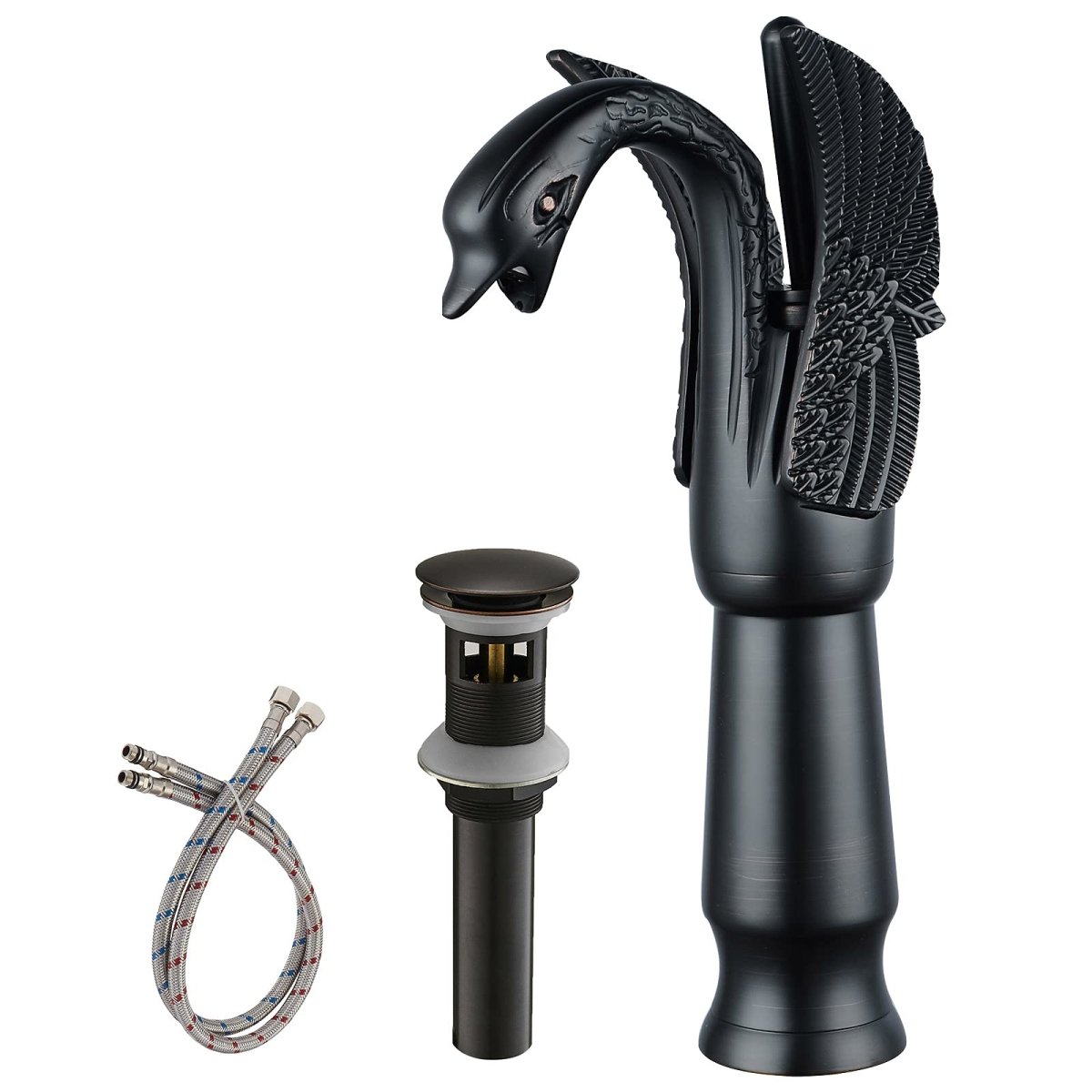 Swan Single Hole 1-Handle Bathroom Faucet Oil Rubbed Bronze