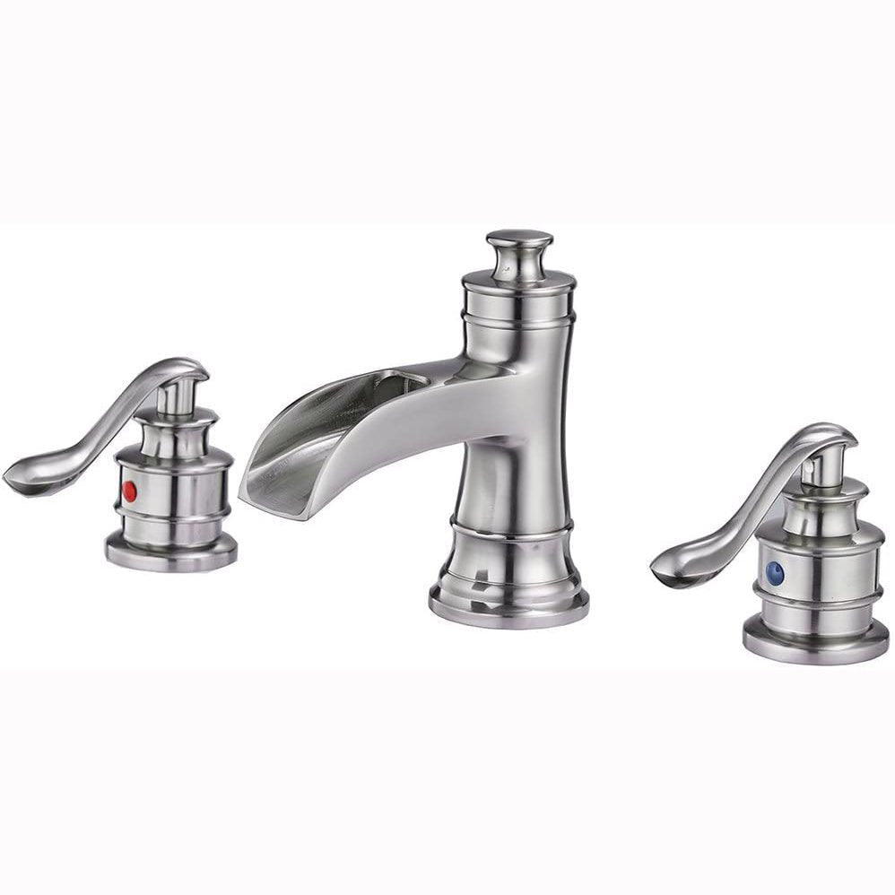 8 in 2-Handle Bathroom Faucet in Spot Resist Brushed Nickel