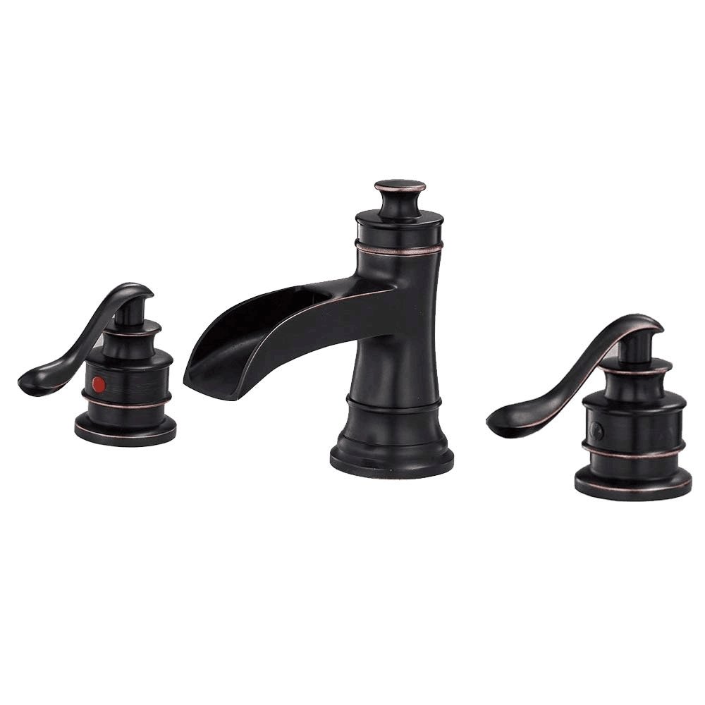 8 in 2-Handle Bathroom Faucet Oil Rubbed Bronze