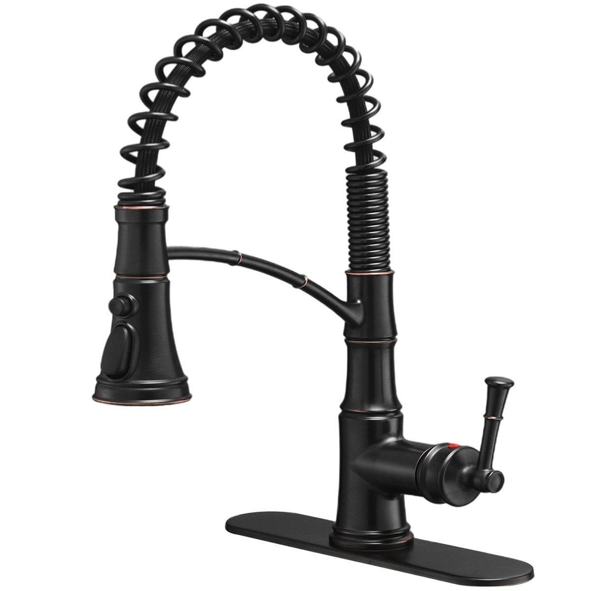 Sprayer 3 Spray Pull-Down Kitchen Faucet Oil Rubbed Bronze