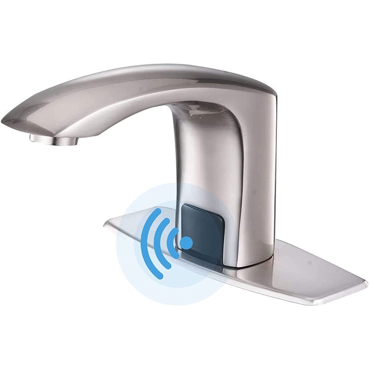 Automatic Sensor Touchless Bathroom Sink Faucet Nickel