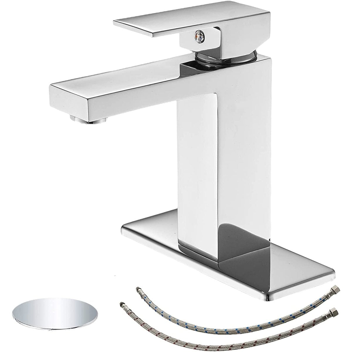 Single Hole Single-Handle Bathroom Faucet Polished Chrome