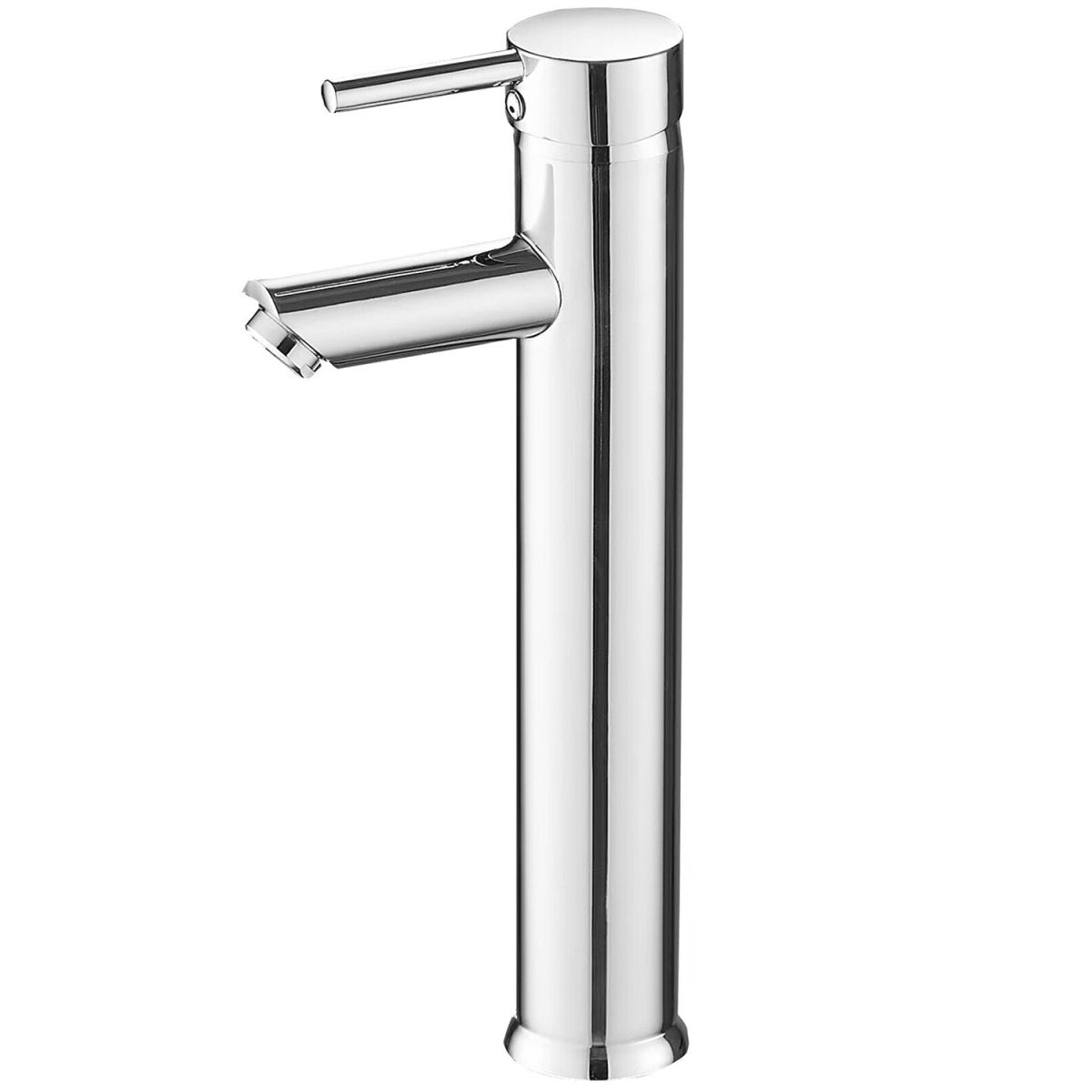 Single Handle with Supply Hose Bathroom Sink Faucet Chrome