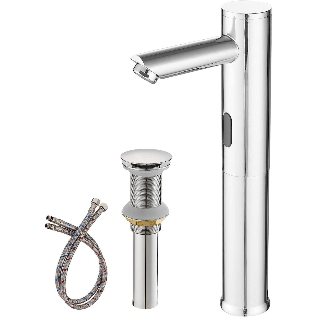 Automatic Sensor Touchless Bathroom Faucet Polished Chrome