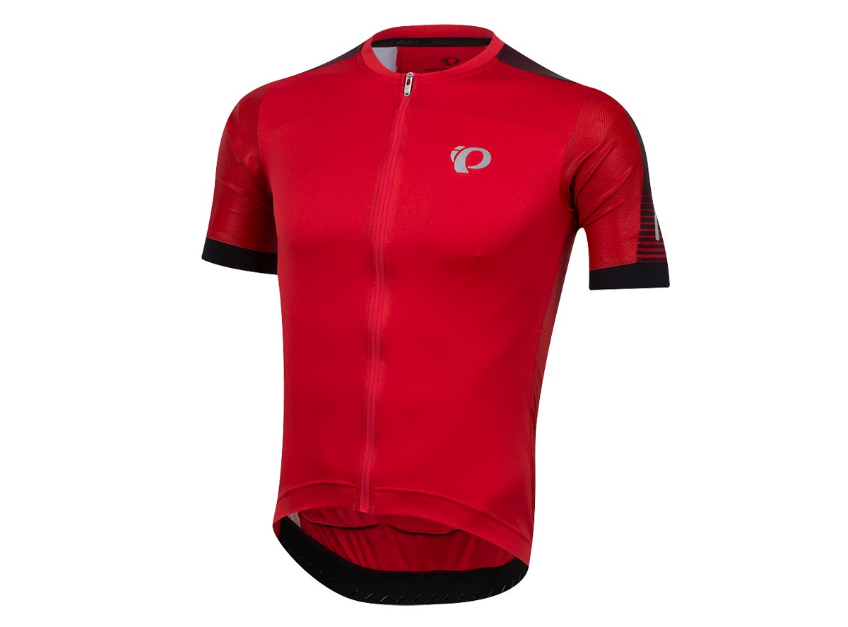 Pearl Izumi Elite Pursuit Speed Short Sleeve Road Jersey - Rogue Red Diffuse