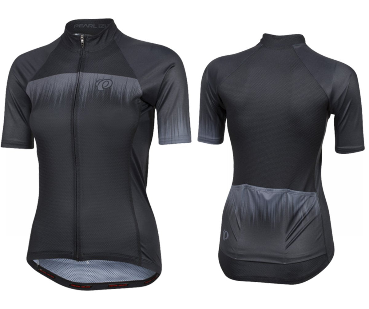 Pearl Izumi Pursuit Block Training Short Sleeve Jersey - Womens - Black Rush