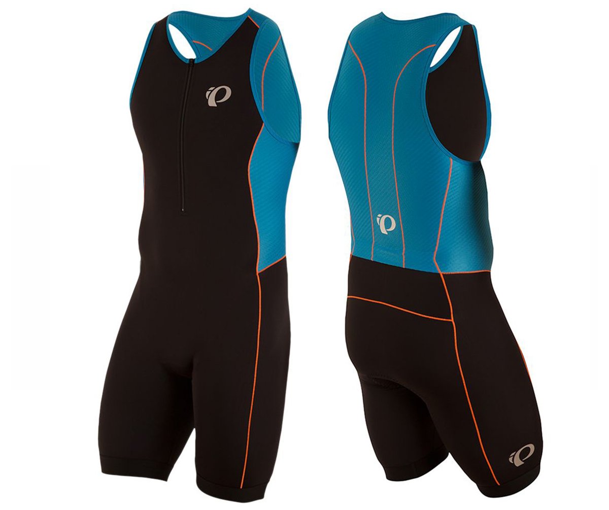 Pearl Izumi Elite Pursuit TRI Suit - Black-Bel Air Blue