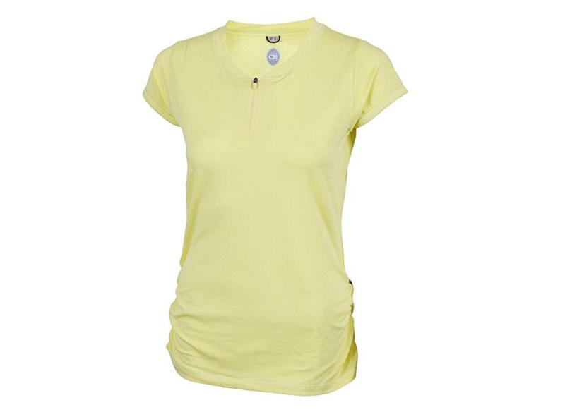 Club Ride Dear Abby Short Sleeve Pullover Jersey - Womens - Yellow