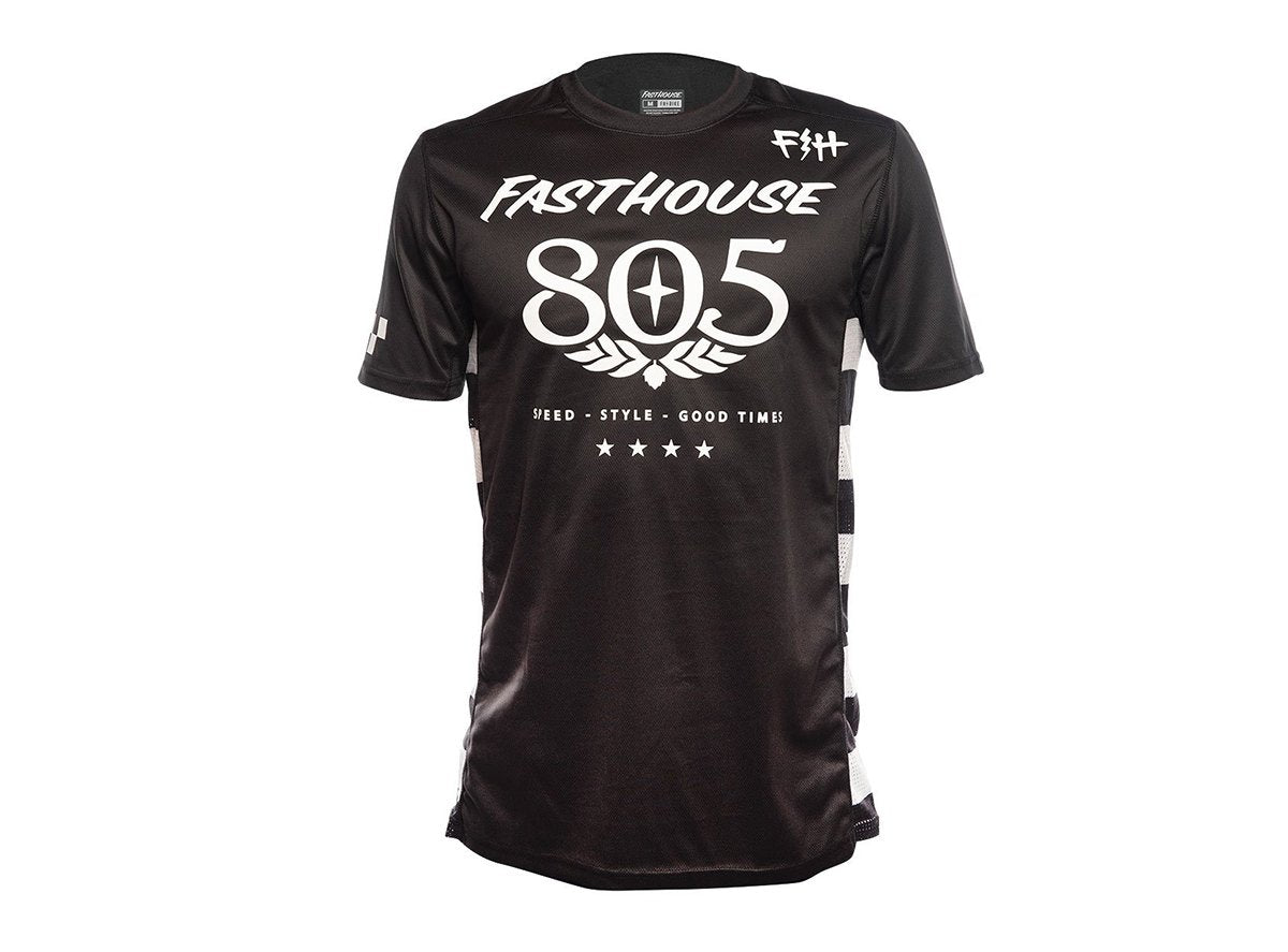 Fasthouse Classic 805 Short Sleeve MTB Jersey - Black