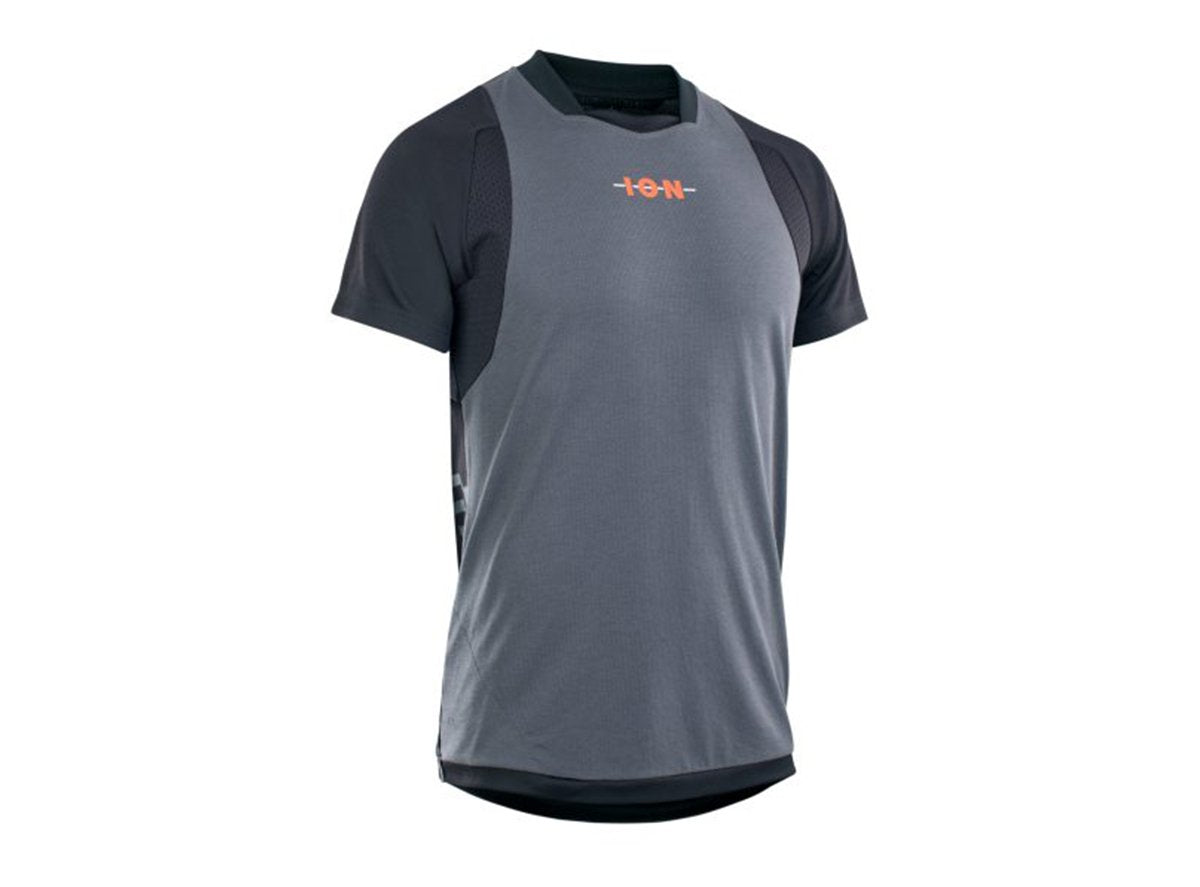 ION Scrub AMP Short Sleeve MTB Jersey - Black - 2021