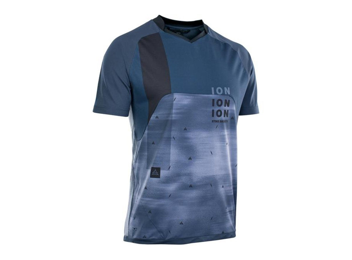 ION Traze Vent Short Sleeve MTB Jersey - Indigo Dawn - 2021