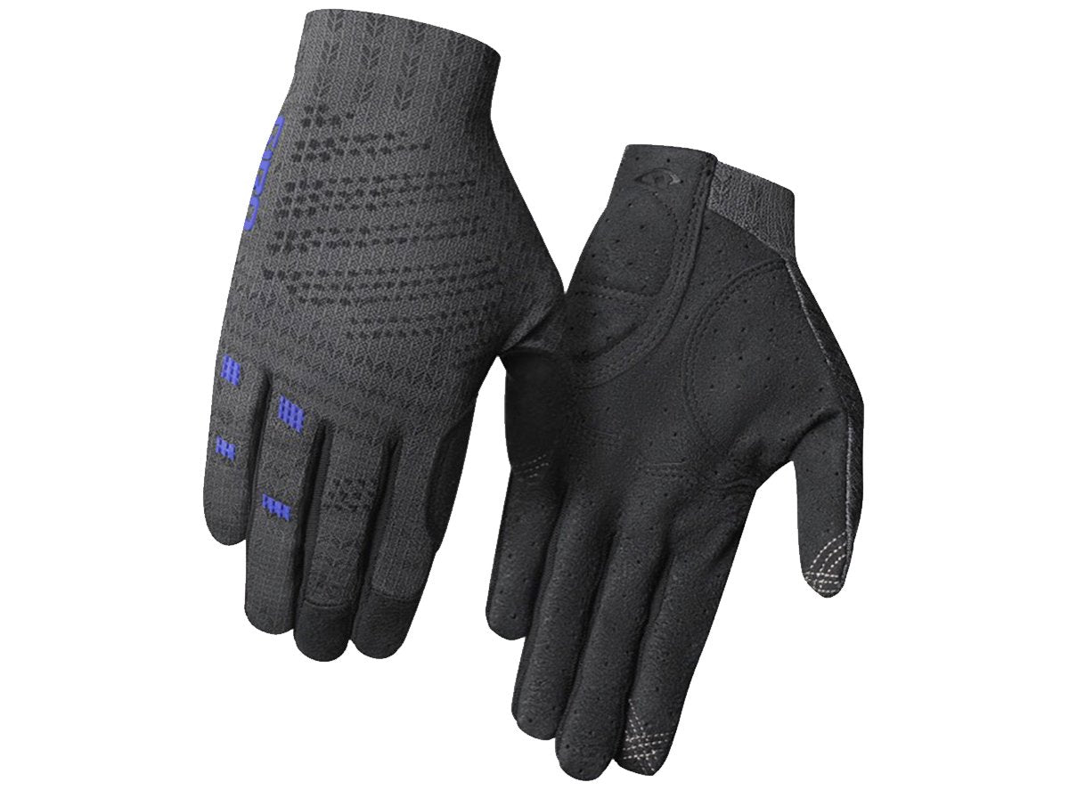 Giro Xnetic Trail MTB Glove - Womens - Titanium-Electric Purple