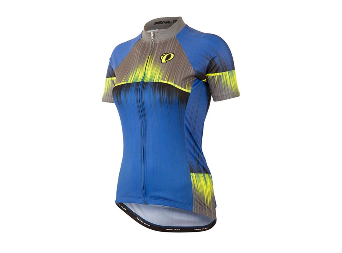 Pearl Izumi Elite Pursuit Ltd Short Sleeve Road Jersey - Womens - Vaporize Dazzling Blue