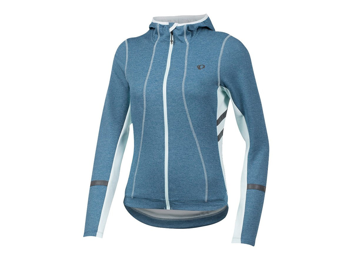 Pearl Izumi Elite Escape Thermal Long Sleeve Hoodie - Womens - Blue Steel