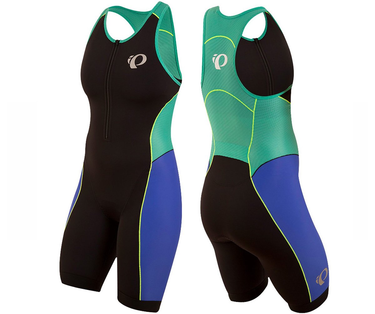 Pearl Izumi Elite Pursuit TRI Suit - Womens - Dazzling Blue-Atlantis