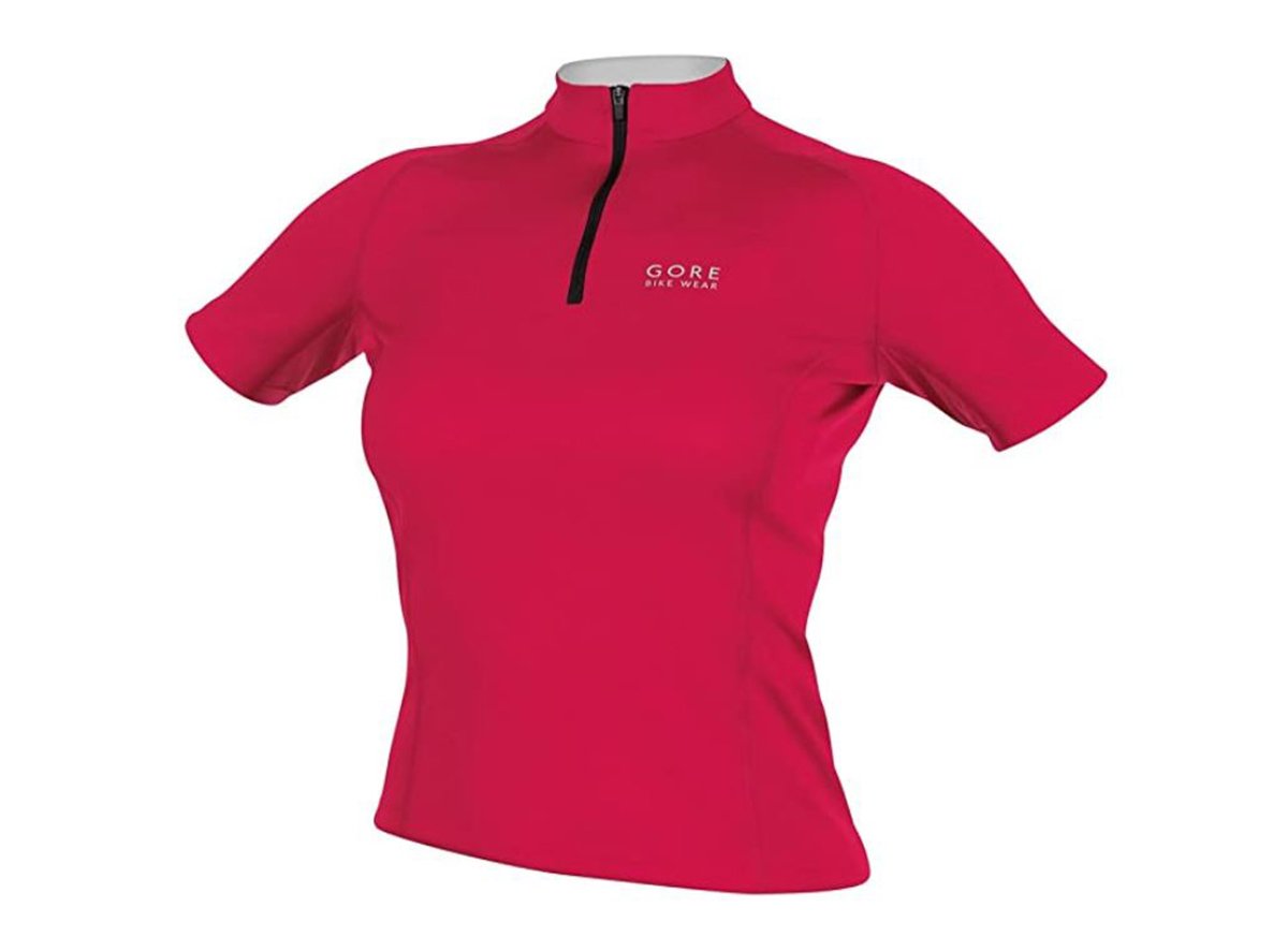 Gore Contest II Short Sleeve MTB Jersey - Womens - Light Red