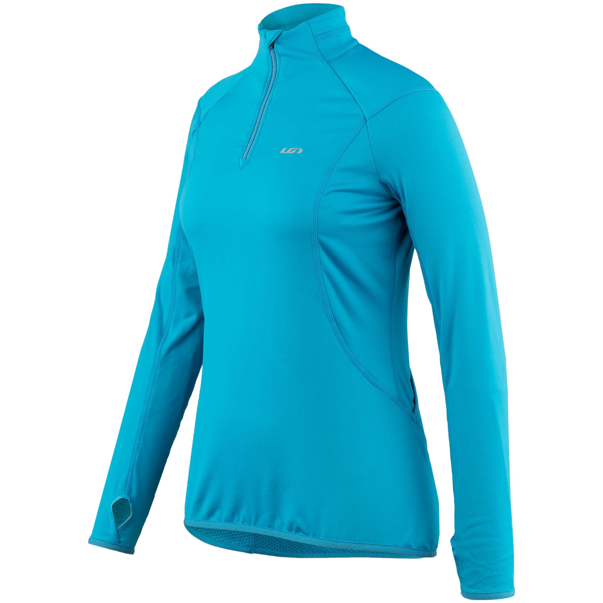 Louis Garneau Edge 2 Short Sleeve Road Jersey - Womens - Blue Hawa