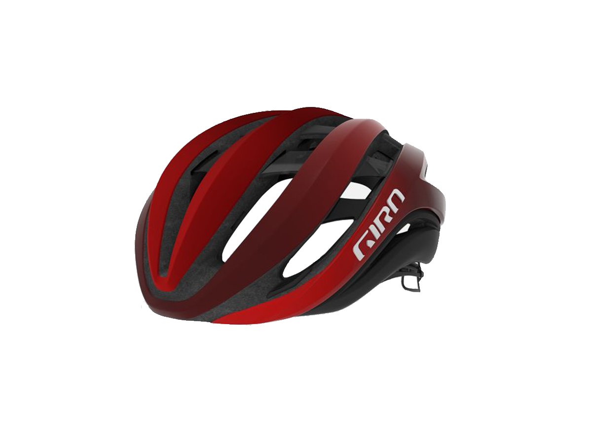 Giro Aether MIPS Road Helmet - Matt Bright Red-Dark Red