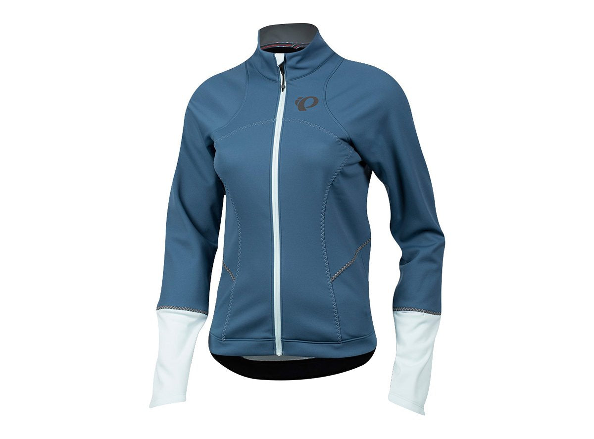 Pearl Izumi Elite Escape Softshell Cycling Jacket - Womens - Blue Steel-Skylight