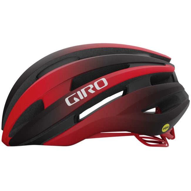 Giro Synthe MIPS II Road Helmet - Matt Black-Bright Red - 2024