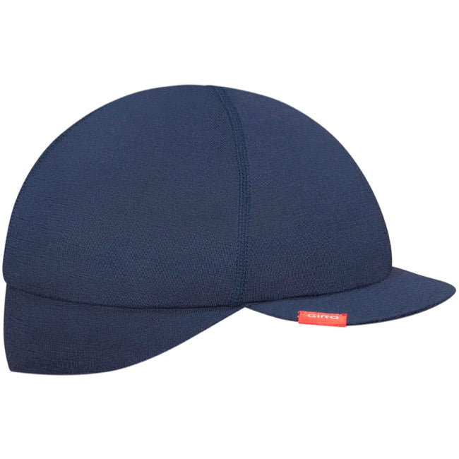 Giro Merino Wool Ear Flaps Under Helmet Cycling Cap - Midnight Blue