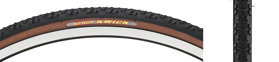 Kenda Kwick 700c Wire Cyclocross Tire - Black-Mocha