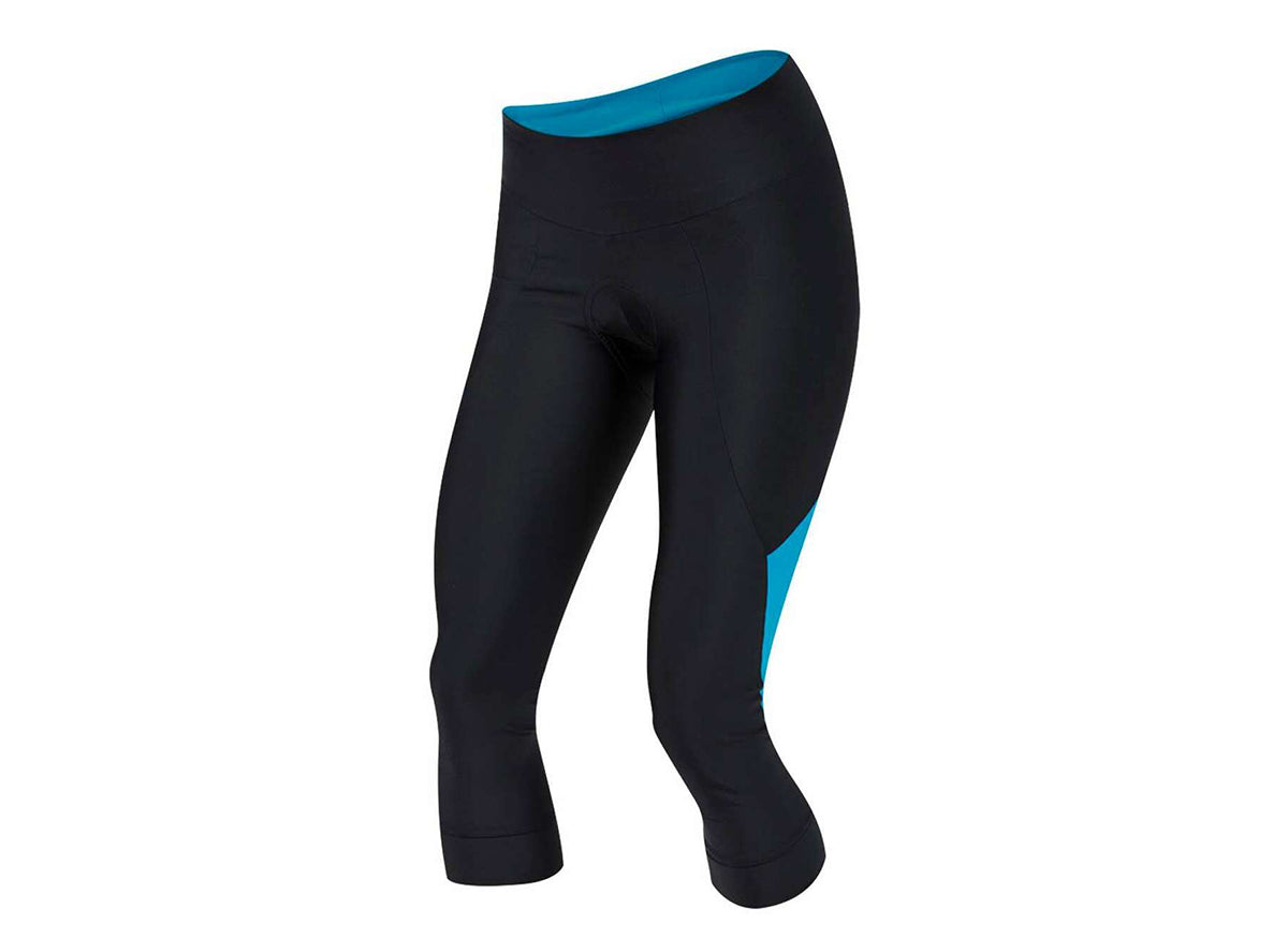 Pearl Izumi Select Pursuit 3/4 Tight - Womens - Black-Atomic Blue