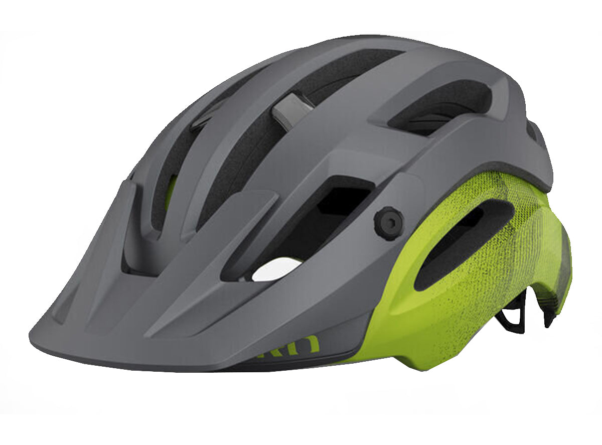 Giro Manifest Spherical MTB Helmet - Matt Metallic Black-Ano Lime - 2022