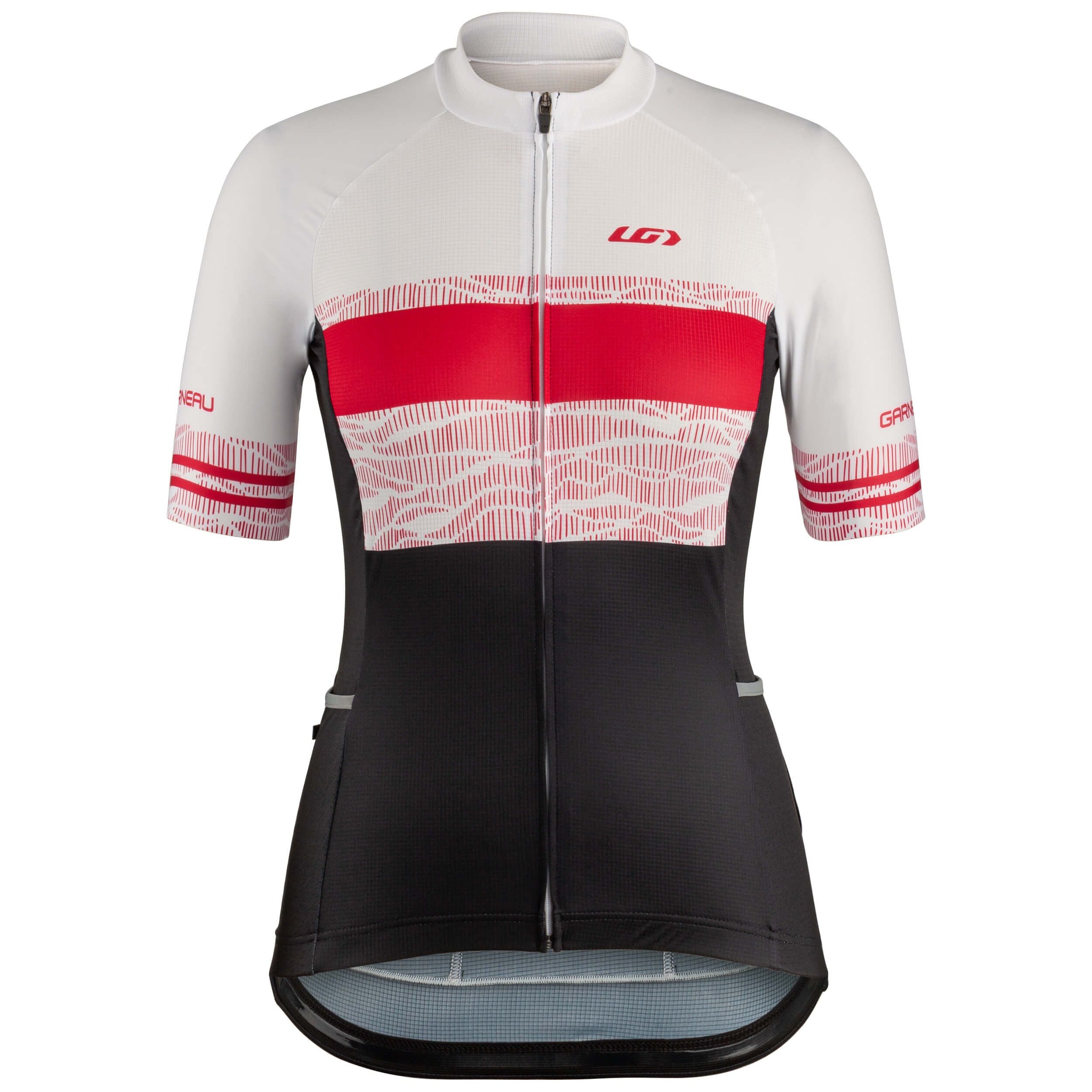 Louis Garneau Premium Short Sleeve Jersey - Womens - Dark Pink Line - 2022