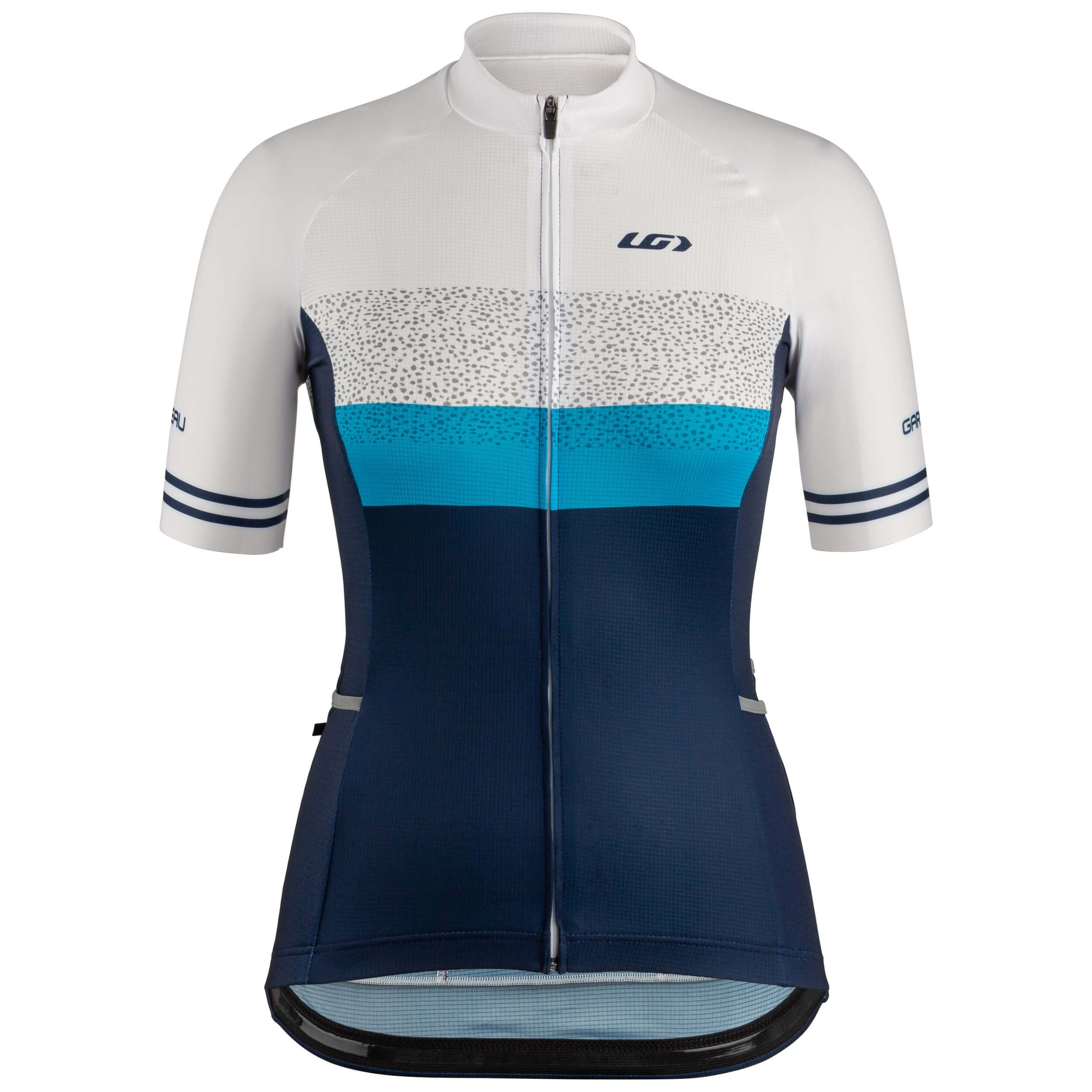 Louis Garneau Premium Short Sleeve Jersey - Womens - Blue Hawaii Line - 2022