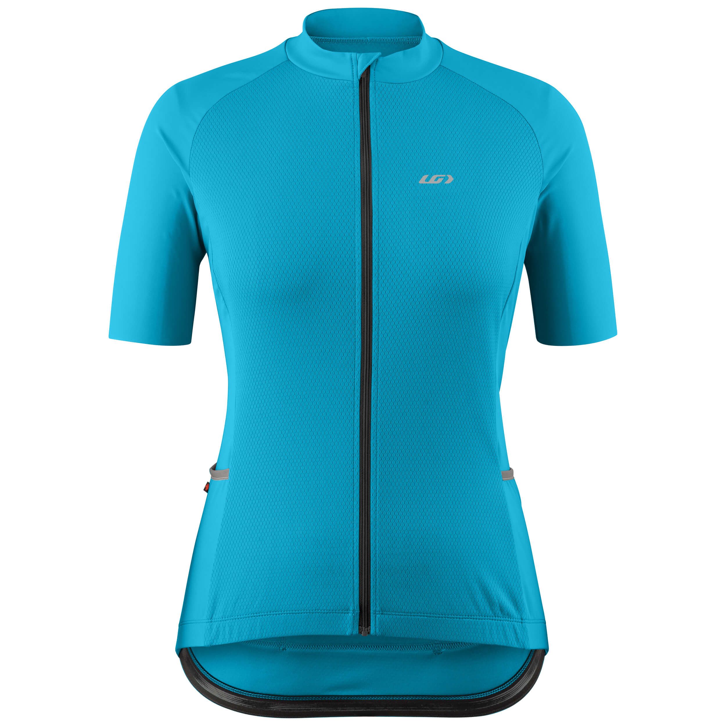 Louis Garneau Beeze 4 Short Sleeve Road Jersey - Womens - Blue Hawaii - 2022