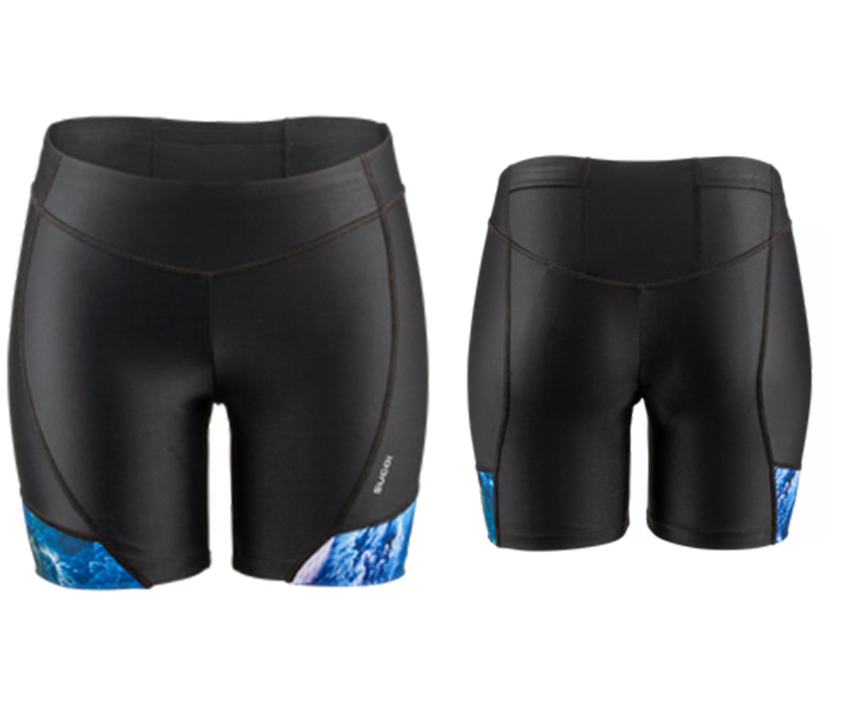 Sugoi RPM Tri Short - Womens - Black-Thunder Sky