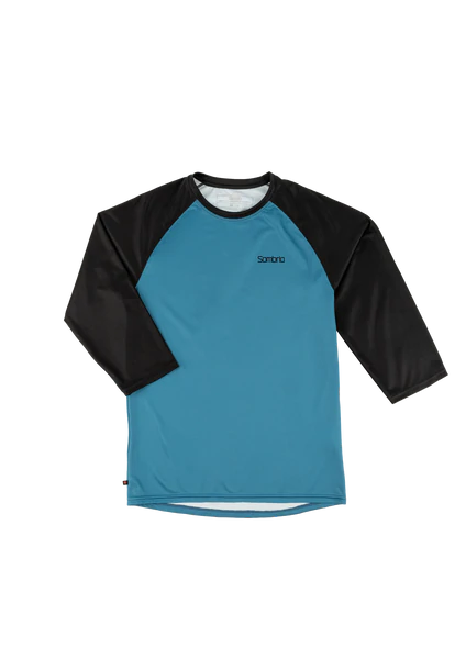 Sombrio Mayhem 2 Long Sleeve MTB Jersey - Boreal Blue