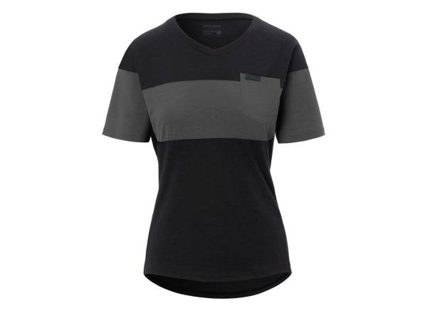 Giro Ride Short Sleeve MTB Jersey - Womens - Black-Charcoal