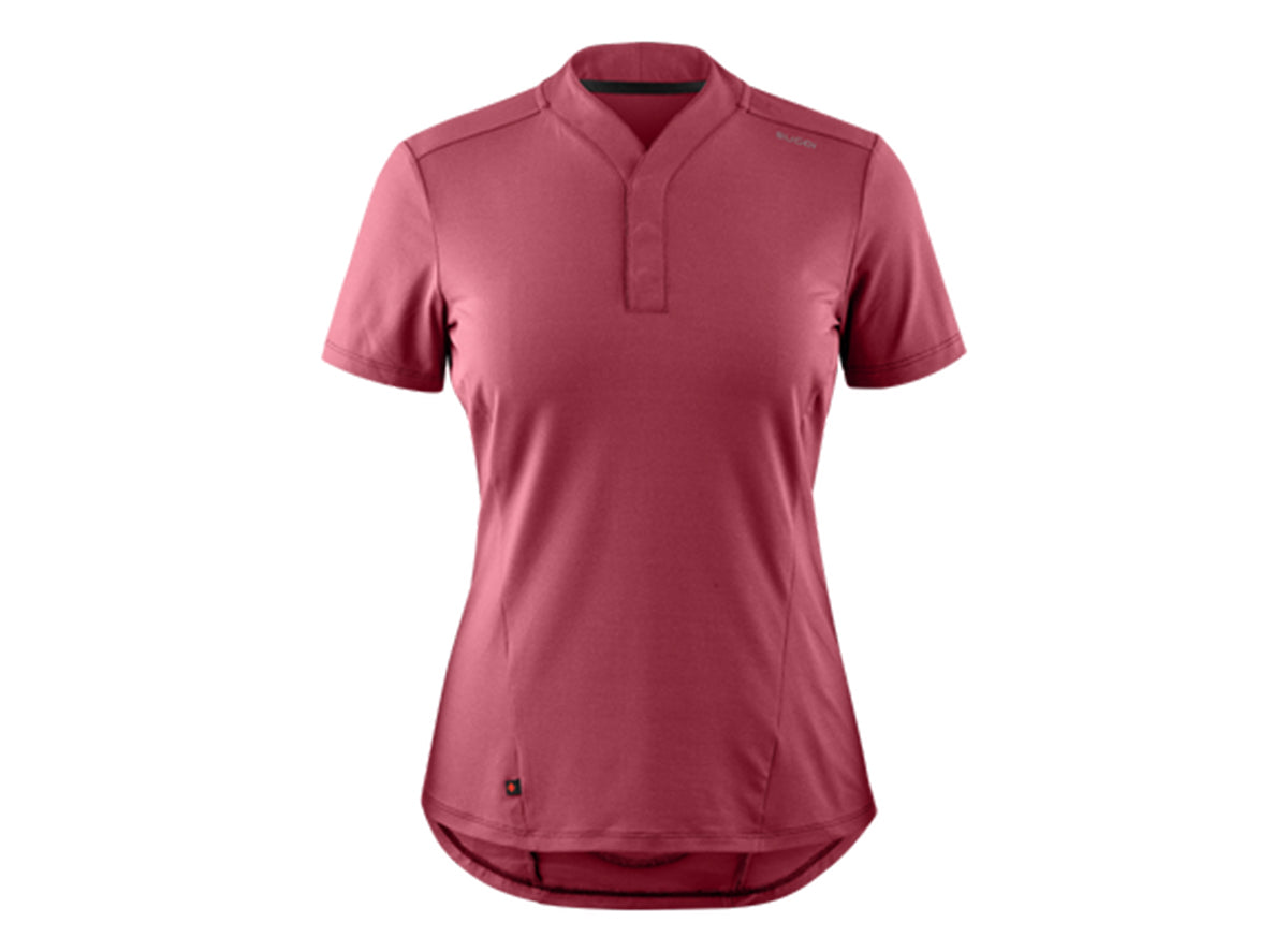 Sugoi Ard Short Sleeve Jersey - Womens - Cherry Blossom Red