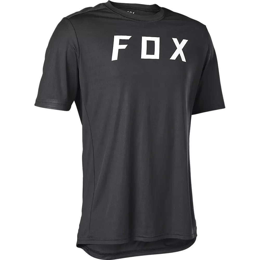 Fox Racing Ranger Moth Short Sleeve MTB Jersey - Black