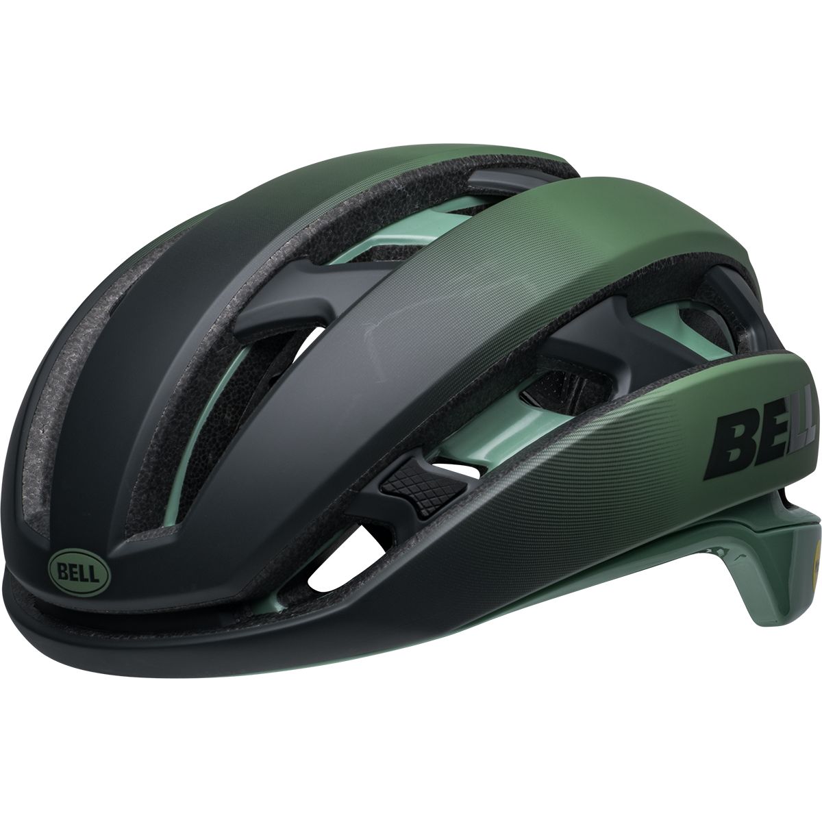 Bell XR Spherical Road Helmet - Matt Gloss Greens