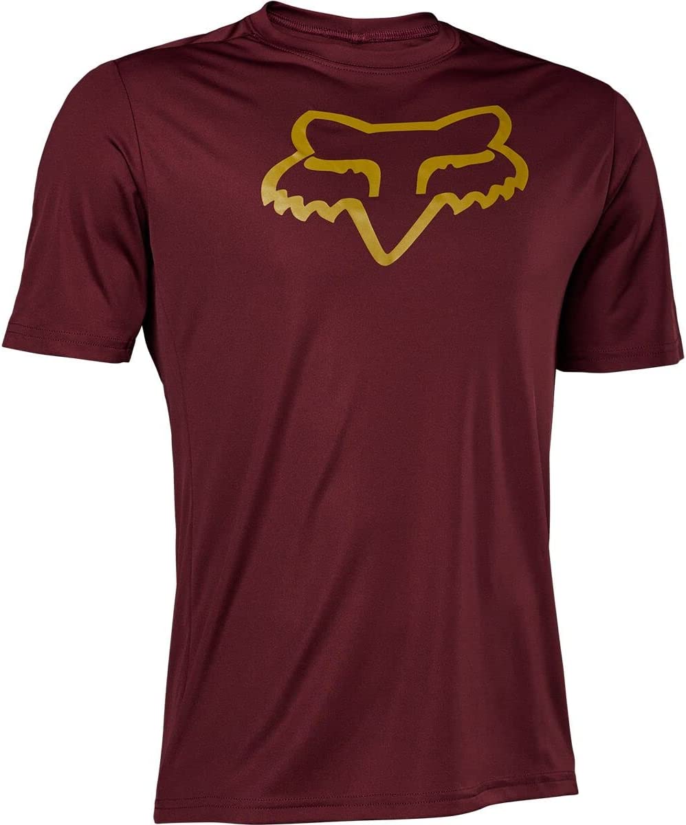 Fox Racing Ranger Short Sleeve MTB Jersey - Dark Maroon